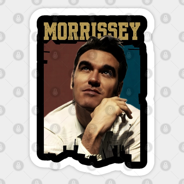 Morissey retro pop art Sticker by BAJAJU